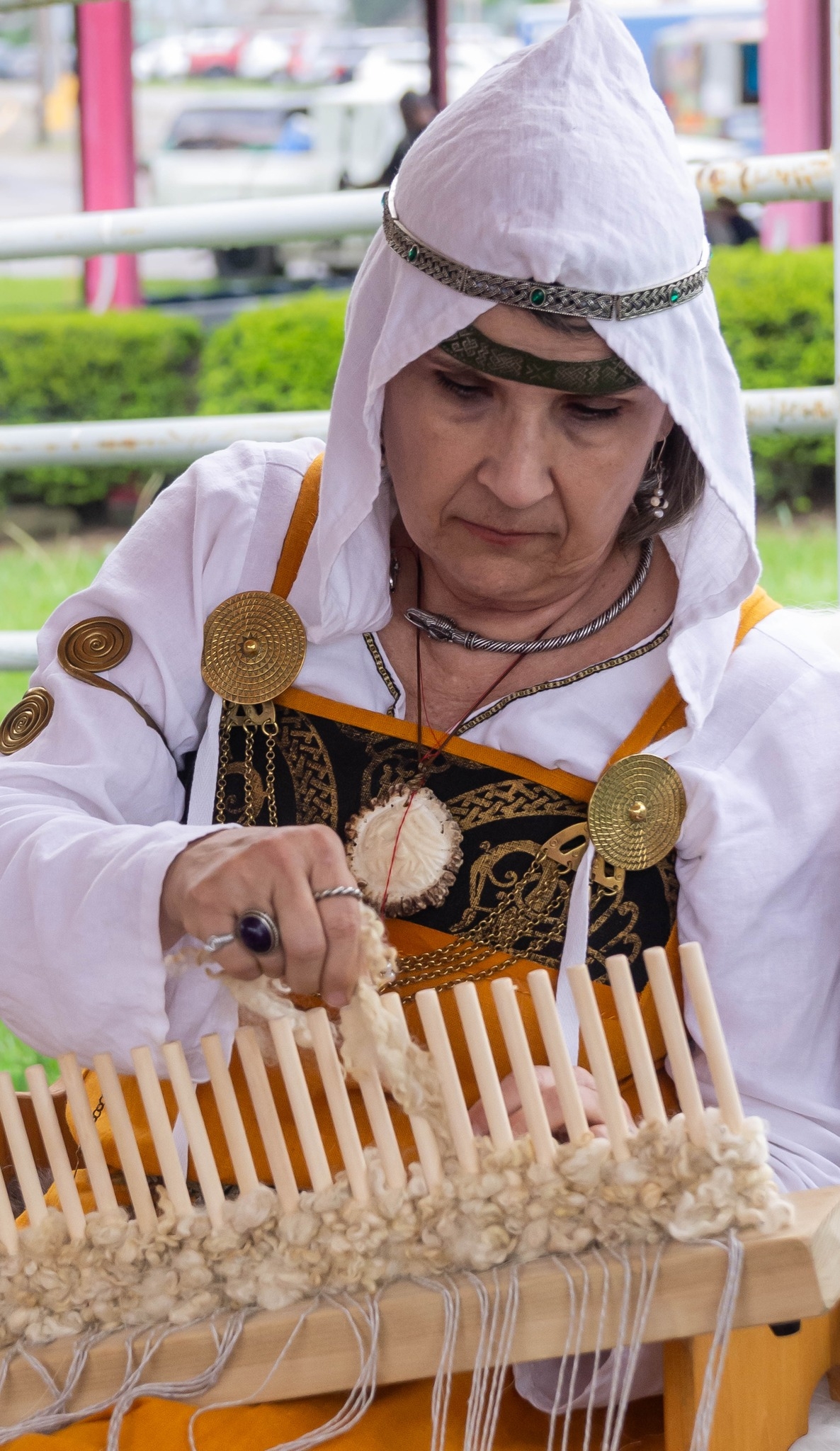 Image:Thyra_with_peg_loom.jpg