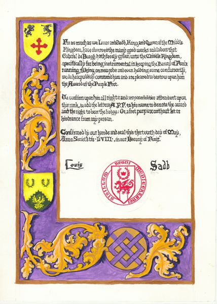 File:Gabriel de Burgh 2023-05-13 Kingdom Award of the Purple Fret.jpg